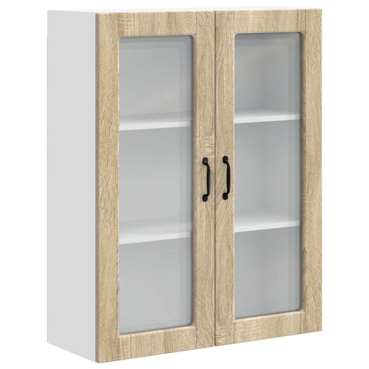 vidaXL Ραφιέρα τοίχου PORTO Δρύς Sonoma 80 x 31 x 100 εκ.