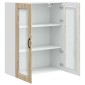 vidaXL Ραφιέρα τοίχου PORTO Δρύς Sonoma 80 x 31 x 100 εκ.
