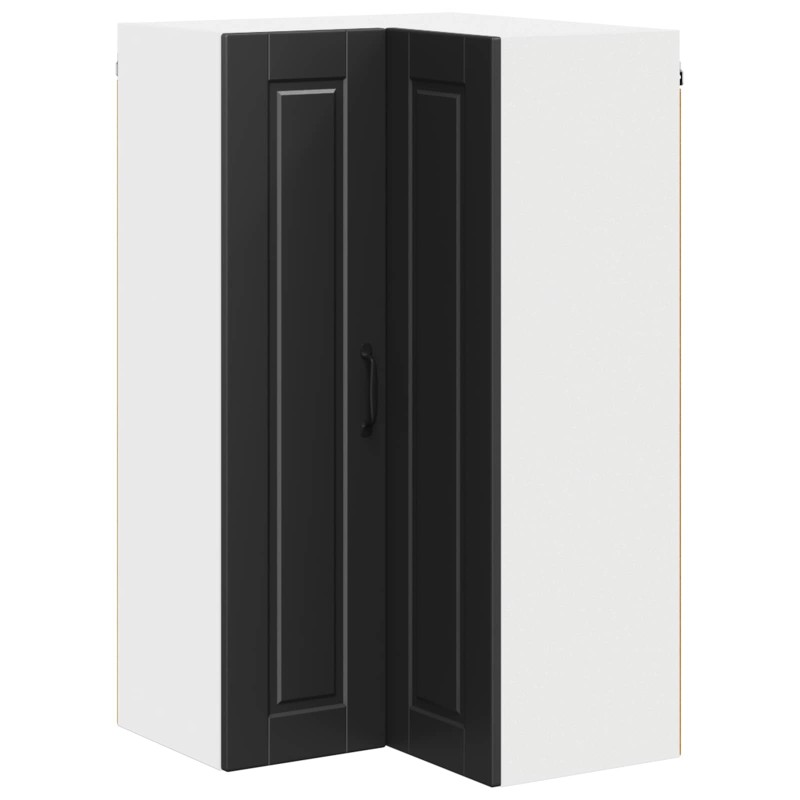 vidaXL Ντουλάπα Γωνίας PORTO Μαύρο 57 x 57 x 100 εκ.