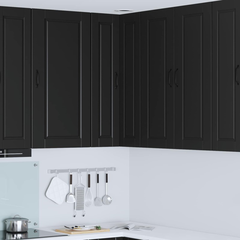 vidaXL Ντουλάπα Γωνίας PORTO Μαύρο 57 x 57 x 100 εκ.