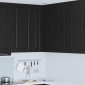 vidaXL Ντουλάπα Γωνίας PORTO Μαύρο 57 x 57 x 100 εκ.