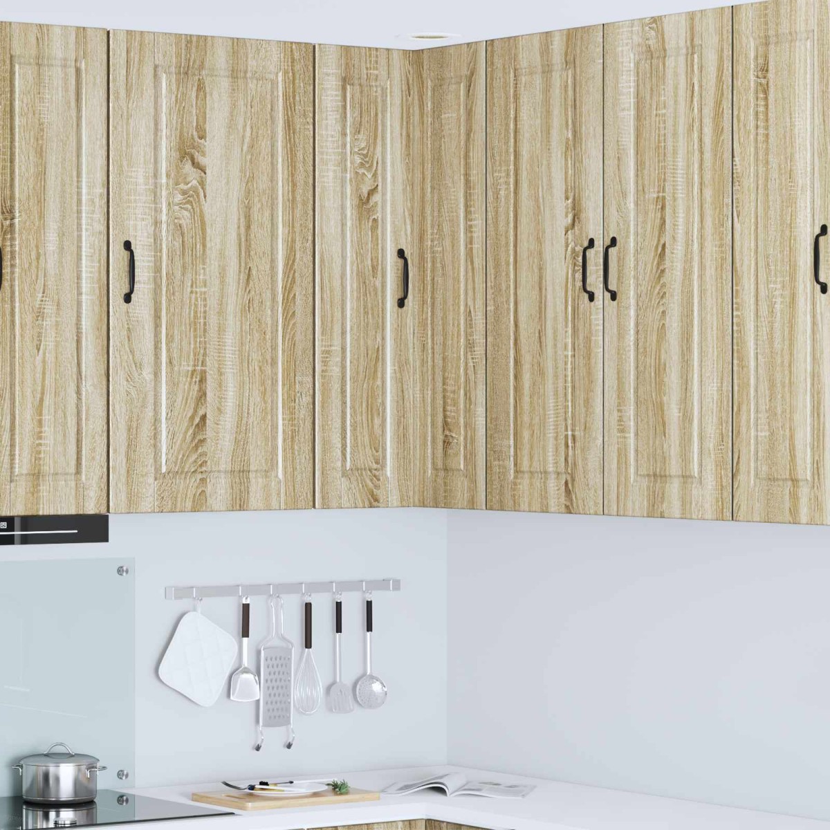 vidaXL Ντουλάπα Γωνίας PORTO Δρύς Sonoma 57 x 57 x 100 εκ.
