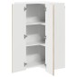 vidaXL Ντουλάπα Γωνίας PORTO Δρύς Sonoma 57 x 57 x 100 εκ.