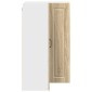 vidaXL Ντουλάπα Γωνίας PORTO Δρύς Sonoma 57 x 57 x 100 εκ.