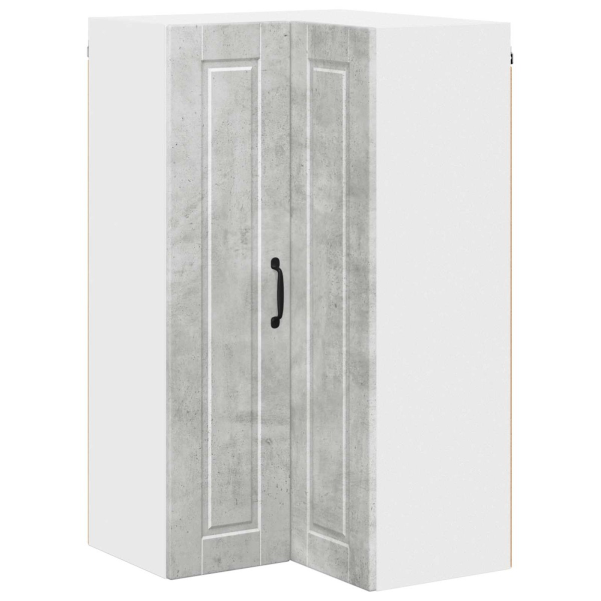 vidaXL Ντουλάπα Γωνίας PORTO Σκυρόδεμα Γκρι 57 x 57 x 100 εκ.