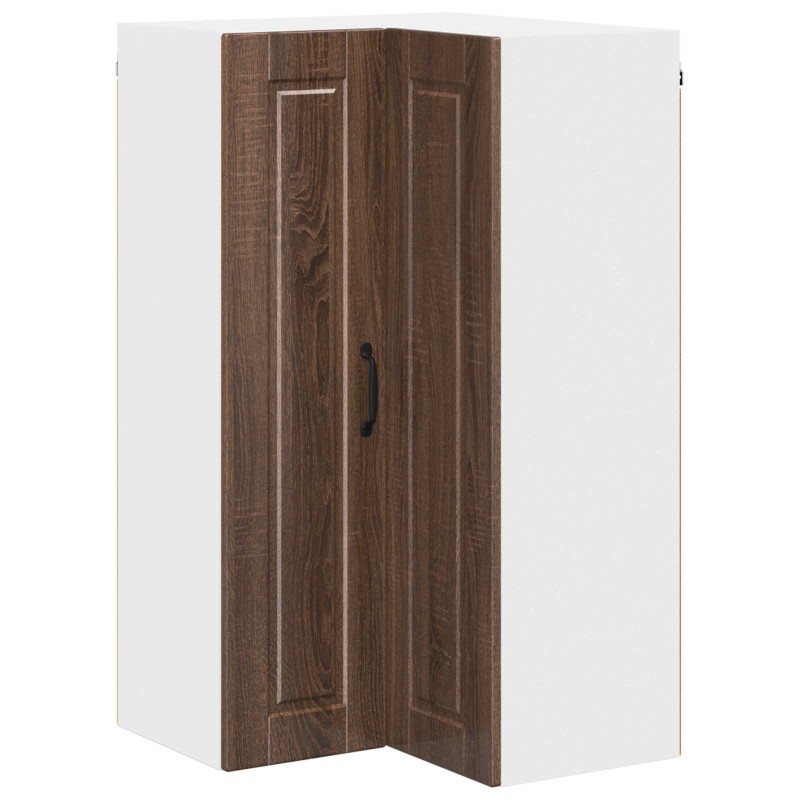 vidaXL Ντουλάπα Γωνίας PORTO Καφέ δρυς 57 x 57 x 100 εκ.