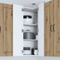 vidaXL Ντουλάπα Γωνίας PORTO Artisan Oak 57 x 57 x 100 εκ.