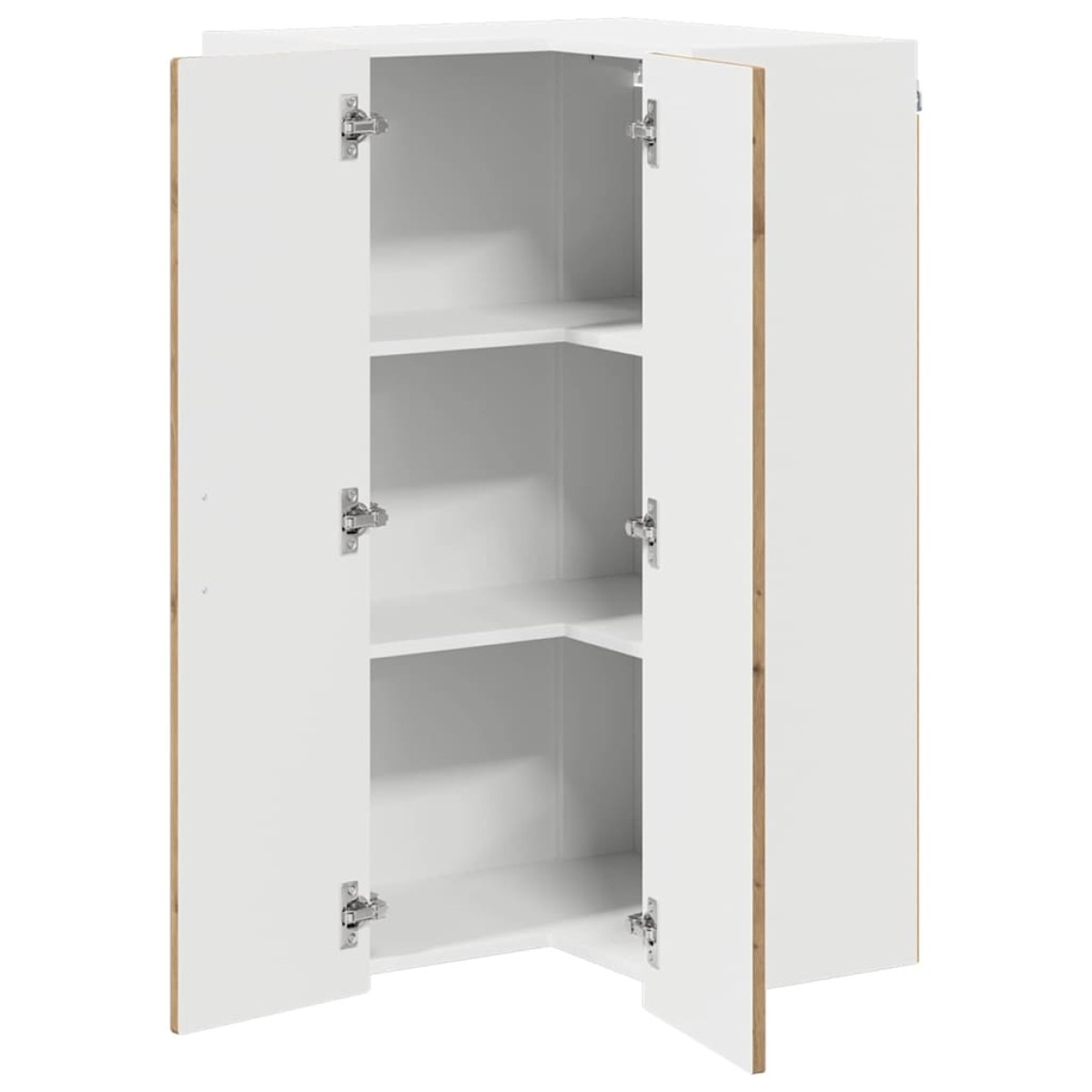 vidaXL Ντουλάπα Γωνίας PORTO Artisan Oak 57 x 57 x 100 εκ.
