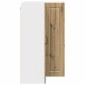 vidaXL Ντουλάπα Γωνίας PORTO Artisan Oak 57 x 57 x 100 εκ.