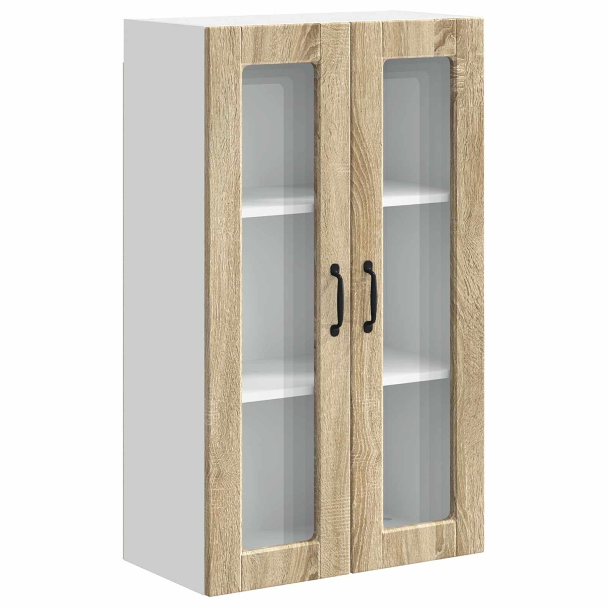 vidaXL Ραφιέρα τοίχου PORTO Δρύς Sonoma 60 x 31 x 100 εκ.