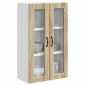 vidaXL Ραφιέρα τοίχου PORTO Δρύς Sonoma 60 x 31 x 100 εκ.