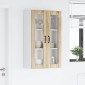 vidaXL Ραφιέρα τοίχου PORTO Δρύς Sonoma 60 x 31 x 100 εκ.