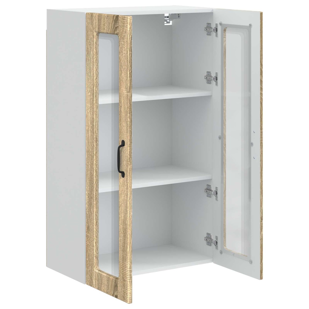 vidaXL Ραφιέρα τοίχου PORTO Δρύς Sonoma 60 x 31 x 100 εκ.