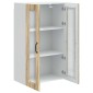 vidaXL Ραφιέρα τοίχου PORTO Δρύς Sonoma 60 x 31 x 100 εκ.