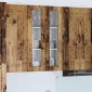 vidaXL Ραφιέρα τοίχου PORTO Παλιό ξύλο 60 x 31 x 100 εκ.
