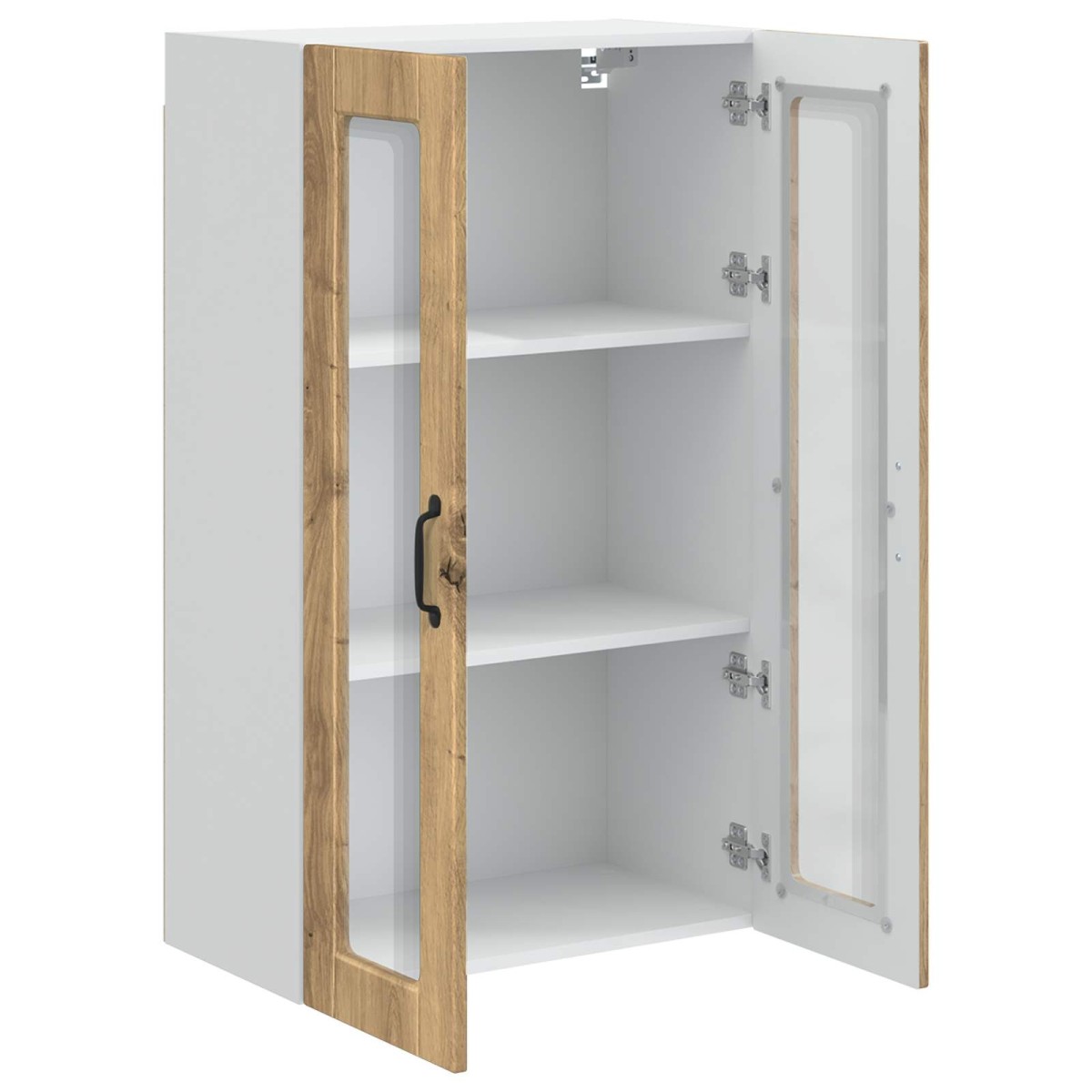 vidaXL Ραφιέρα τοίχου PORTO Artisan Oak 60 x 31 x 100 εκ.