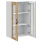 vidaXL Ραφιέρα τοίχου PORTO Artisan Oak 60 x 31 x 100 εκ.