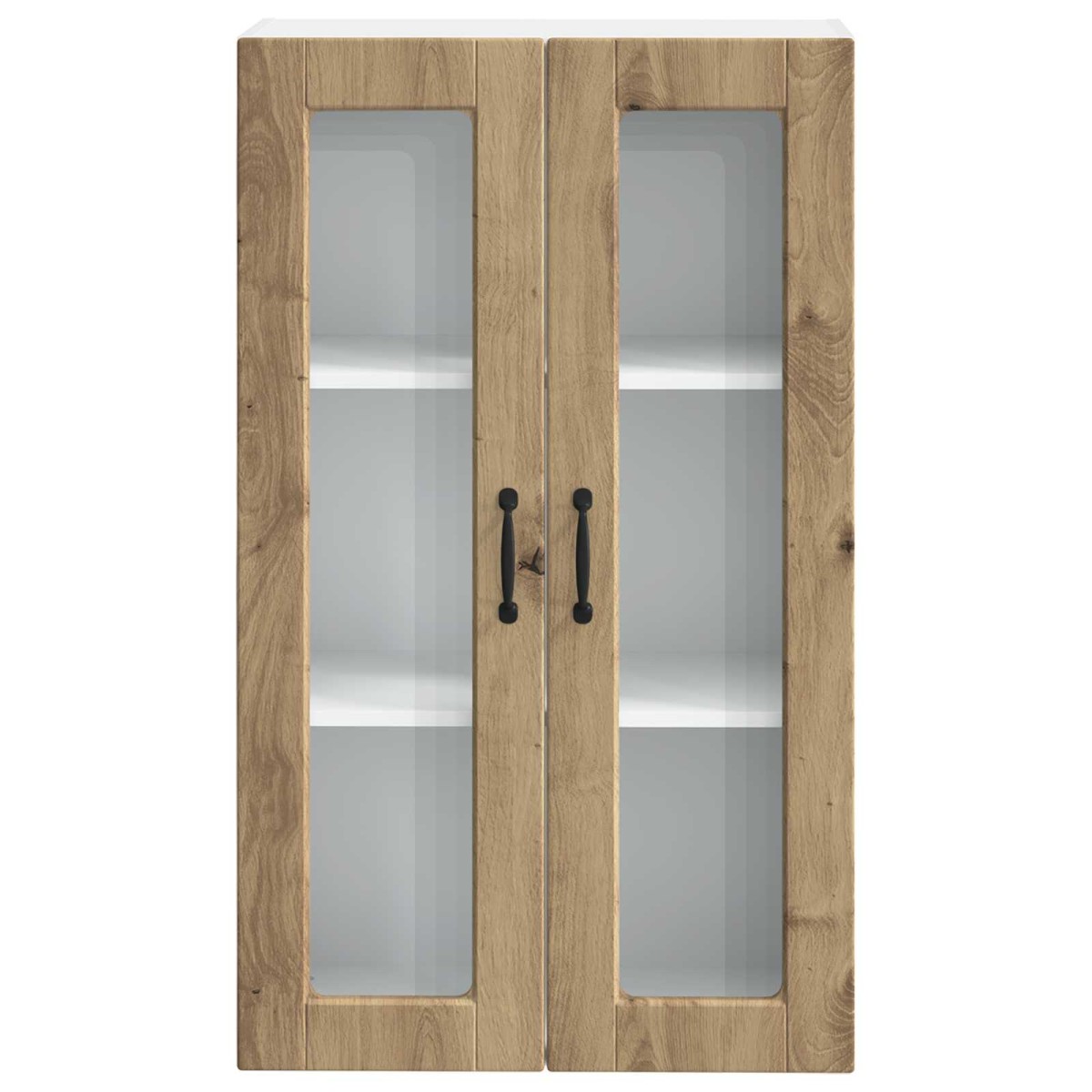vidaXL Ραφιέρα τοίχου PORTO Artisan Oak 60 x 31 x 100 εκ.