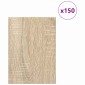 vidaXL Διακοσμητικά Πάνελ 150 τεμ. Sonoma Δρυς 15 x 21 x 0,27 εκ.