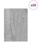 vidaXL Διακοσμητικά Πάνελ 50 τμχ. Γκρίζο Σονομα 15 x 21 x 0.27 εκ.