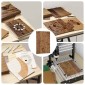 vidaXL Διακοσμητικά Πάνελ 12 τμχ. Παλιό ξύλο 15 x 21 x 0.27 εκ.