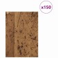 vidaXL Διακοσμητικά Πάνελ 150 τμχ. Παλιό ξύλο 15 x 21 x 0.27 εκ.