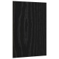 vidaXL Διακοσμητικά Πάνελ 50 τμχ. Μαύρη Οξυά 21 x 30 x 0,27 εκ