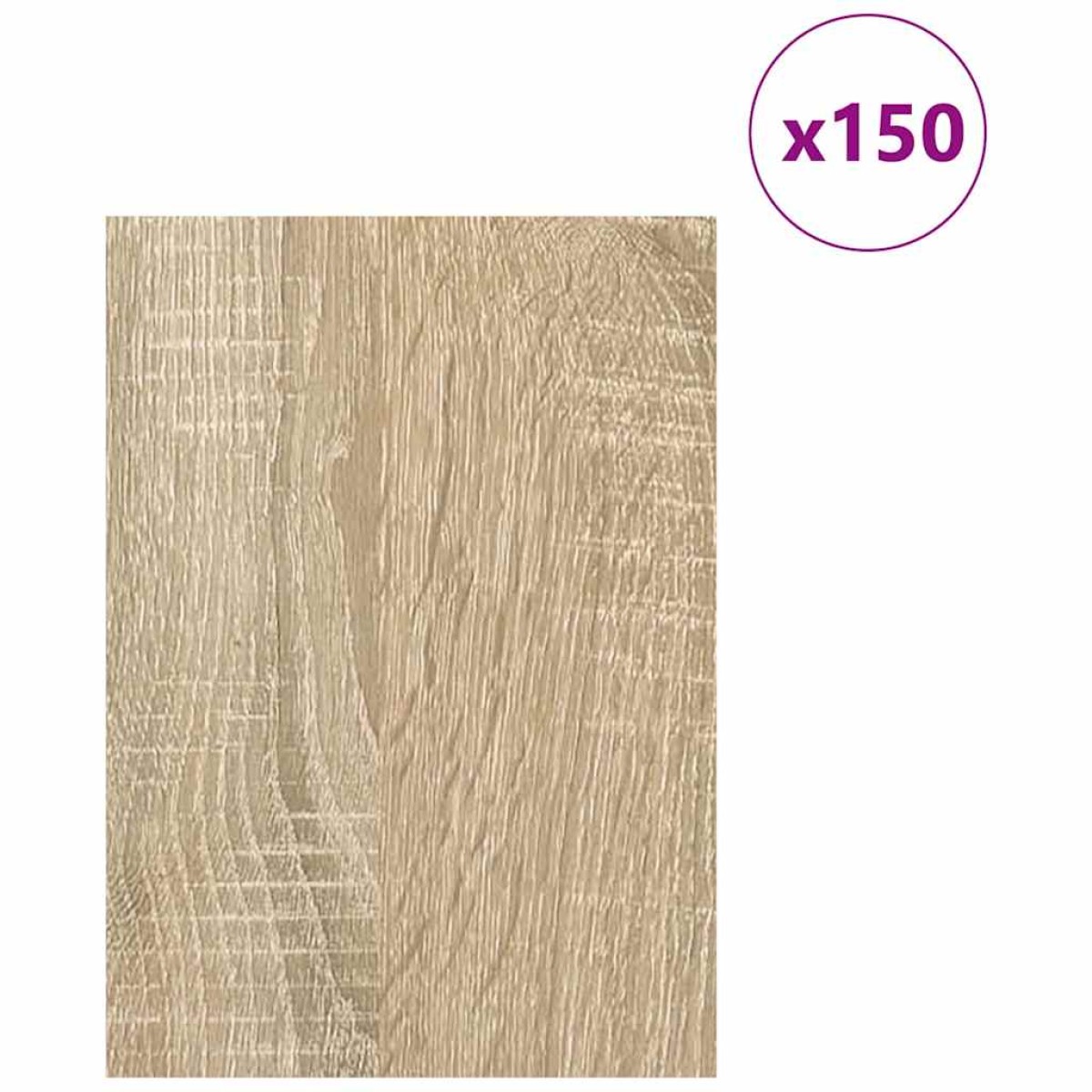 vidaXL Διακοσμητικά Πάνελ 150 τμχ. Δρύς Sonoma 21 x 30 x 0,27 εκ