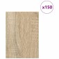 vidaXL Διακοσμητικά Πάνελ 150 τμχ. Δρύς Sonoma 21 x 30 x 0,27 εκ