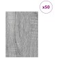 vidaXL Διακοσμητικά Πάνελ 50 τμχ. Γκρίζο Σονομα 21 x 30 x 0,27 εκ