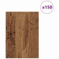 vidaXL Διακοσμητικά Πάνελ 150 τμχ. Παλιό ξύλο 21 x 30 x 0,27 εκ