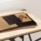vidaXL Διακοσμητικά Πάνελ 12 τμχ. Μαύρη Οξυά 30 x 42 x 0.27 εκ