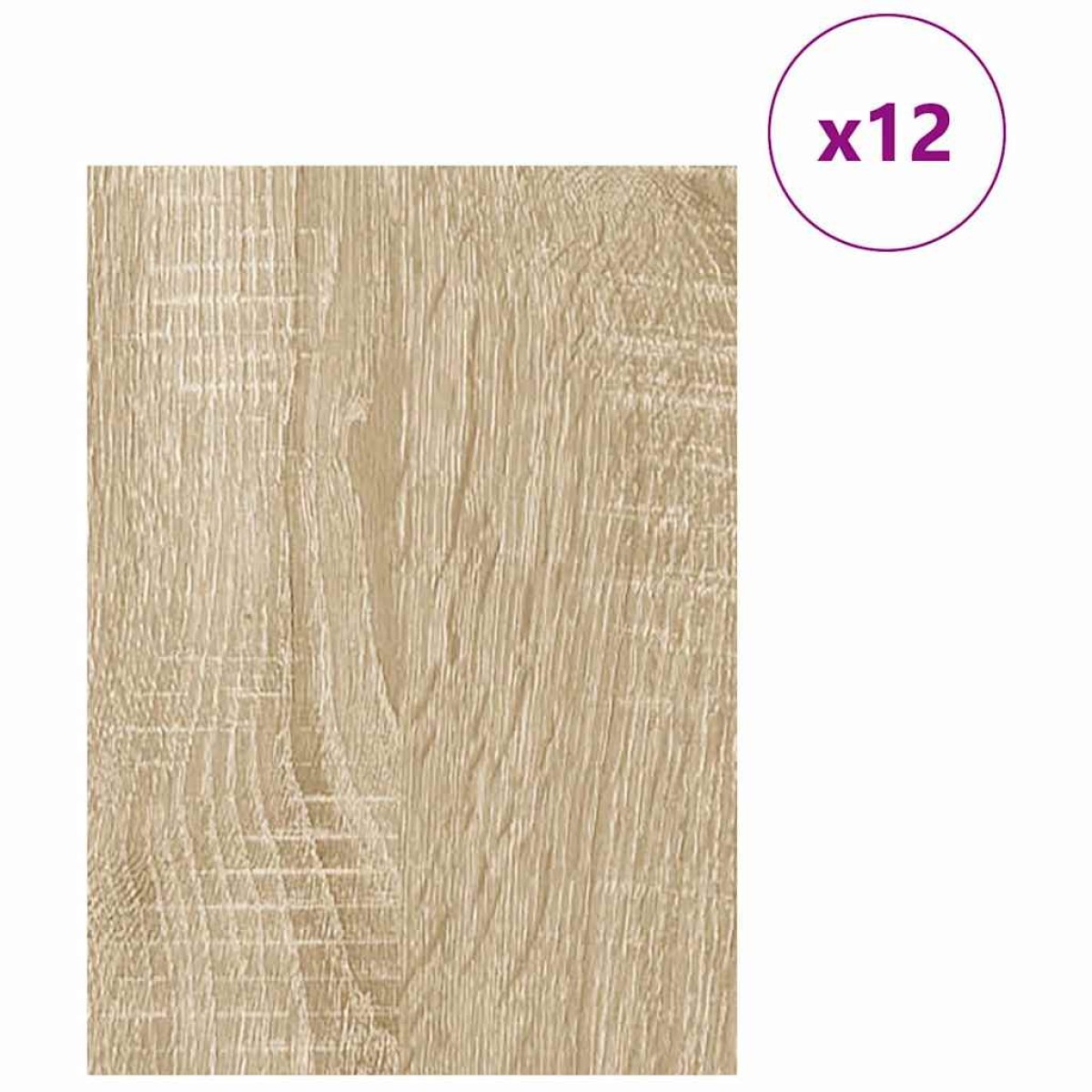 vidaXL Διακοσμητικά Πάνελ 12 τμχ. Δρύς Sonoma 30 x 42 x 0.27 εκ
