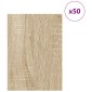 vidaXL Διακοσμητικά Πάνελ 50 τμχ. Δρύς Sonoma 30 x 42 x 0.27 εκ