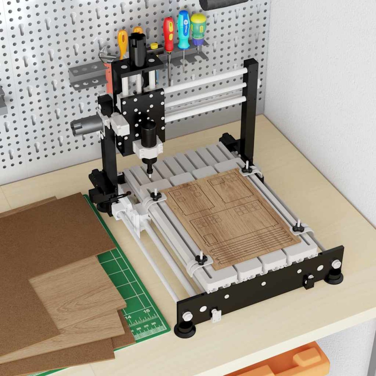 vidaXL Διακοσμητικά Πάνελ 50 τμχ. Artisan Oak 30 x 42 x 0.27 εκ