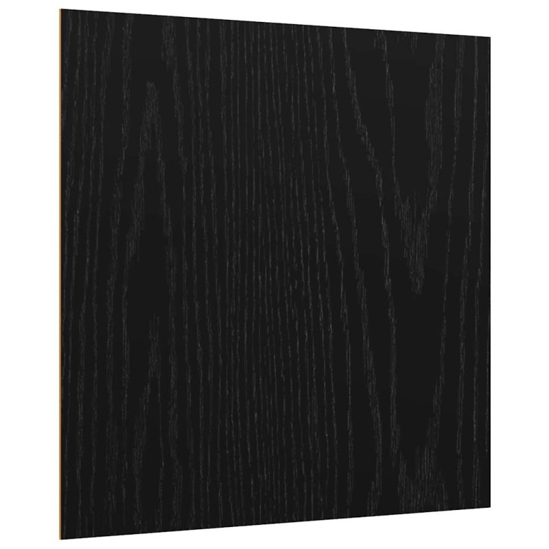 vidaXL Διακοσμητικά Πάνελ 50 τμχ. Μαύρη Οξυά 30 x 30 x 0.27 εκ.
