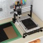 vidaXL Διακοσμητικά Πάνελ 50 τμχ. Μαύρη Οξυά 30 x 30 x 0.27 εκ.