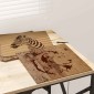 vidaXL Διακοσμητικά Πάνελ 50 τμχ. Παλιό ξύλο 30 x 30 x 0.27 εκ.