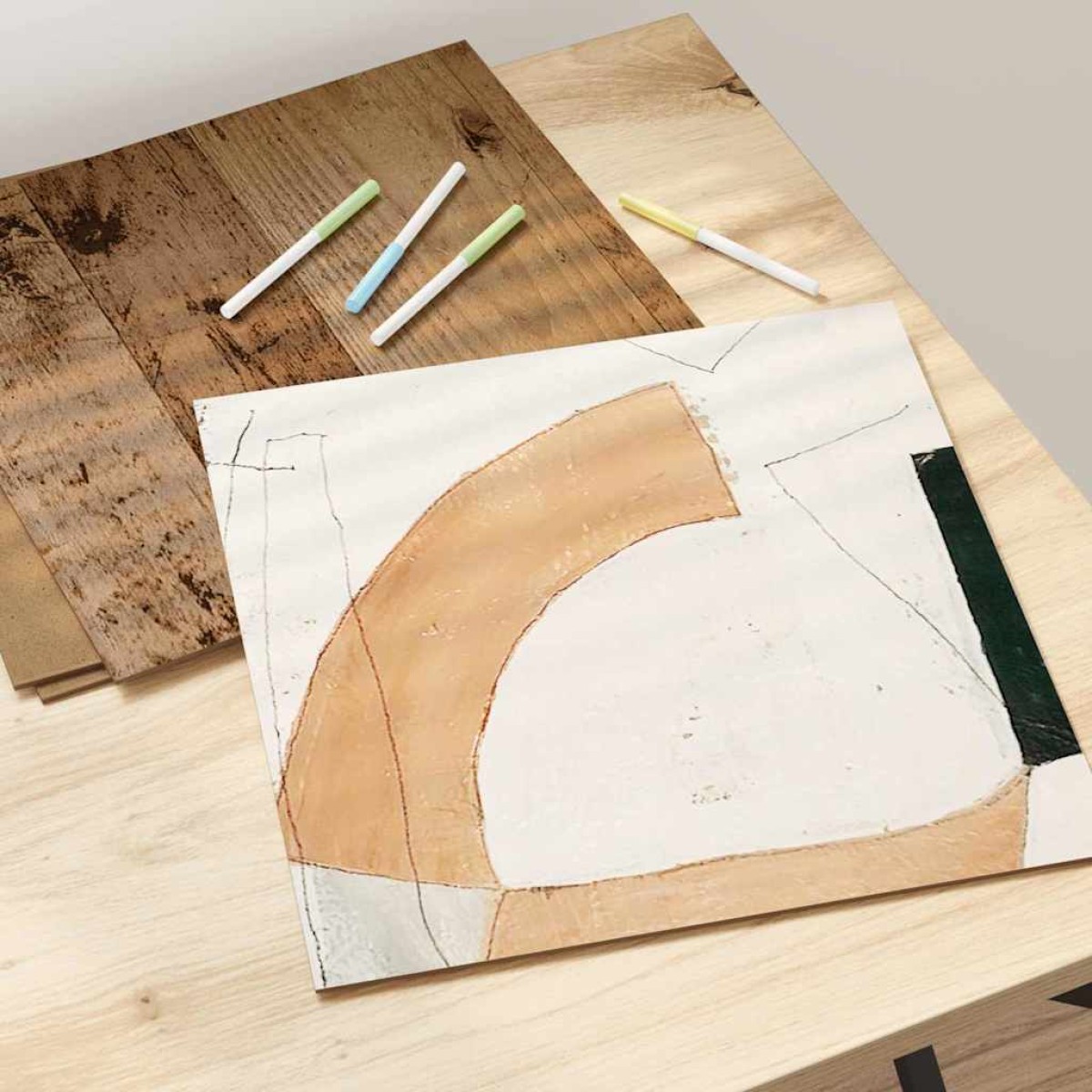 vidaXL Διακοσμητικά Πάνελ 50 τμχ. Παλιό ξύλο 30 x 30 x 0.27 εκ.