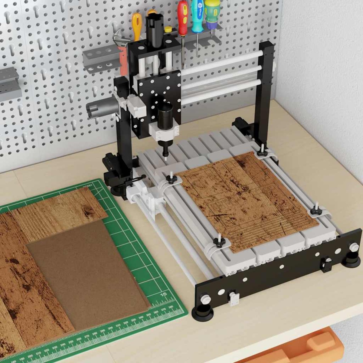 vidaXL Διακοσμητικά Πάνελ 50 τμχ. Παλιό ξύλο 30 x 30 x 0.27 εκ.
