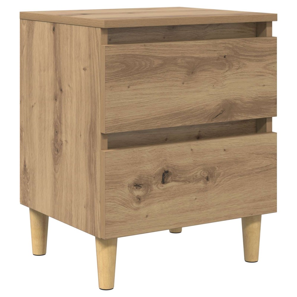 vidaXL Ντουλάπι κρεβατιού Artisan Oak 40 x 35 x 50 εκ.