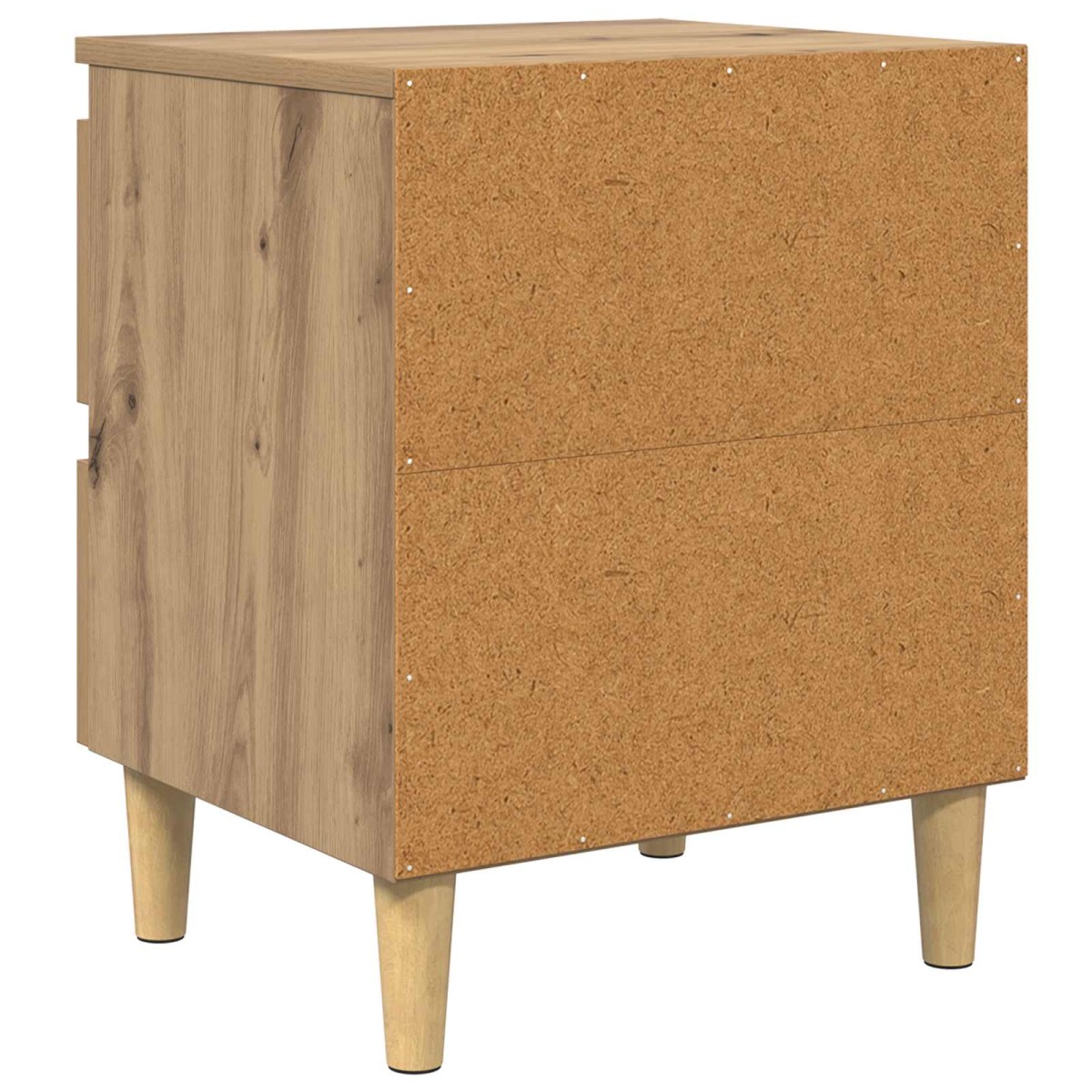 vidaXL Ντουλάπι κρεβατιού Artisan Oak 40 x 35 x 50 εκ.
