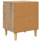 vidaXL Ντουλάπι κρεβατιού Artisan Oak 40 x 35 x 50 εκ.
