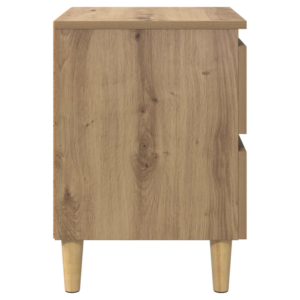 vidaXL Κρεβάτια Ντουλάπες 2 τμχ. Artisan Oak 40 x 35 x 50 εκ.
