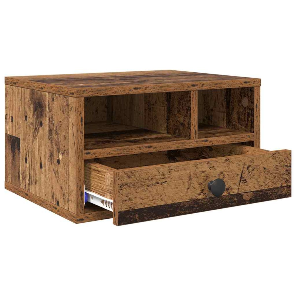 vidaXL Σταντ Εκτυπωτή Παλιό Ξύλο 40 x 32 x 24 εκ Επεξεργασμένο Ξύλο