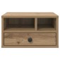 vidaXL Σταντ Εκτυπωτή Artisan Oak 40 x 32 x 24 εκ Επεξεργασμένο Ξύλο