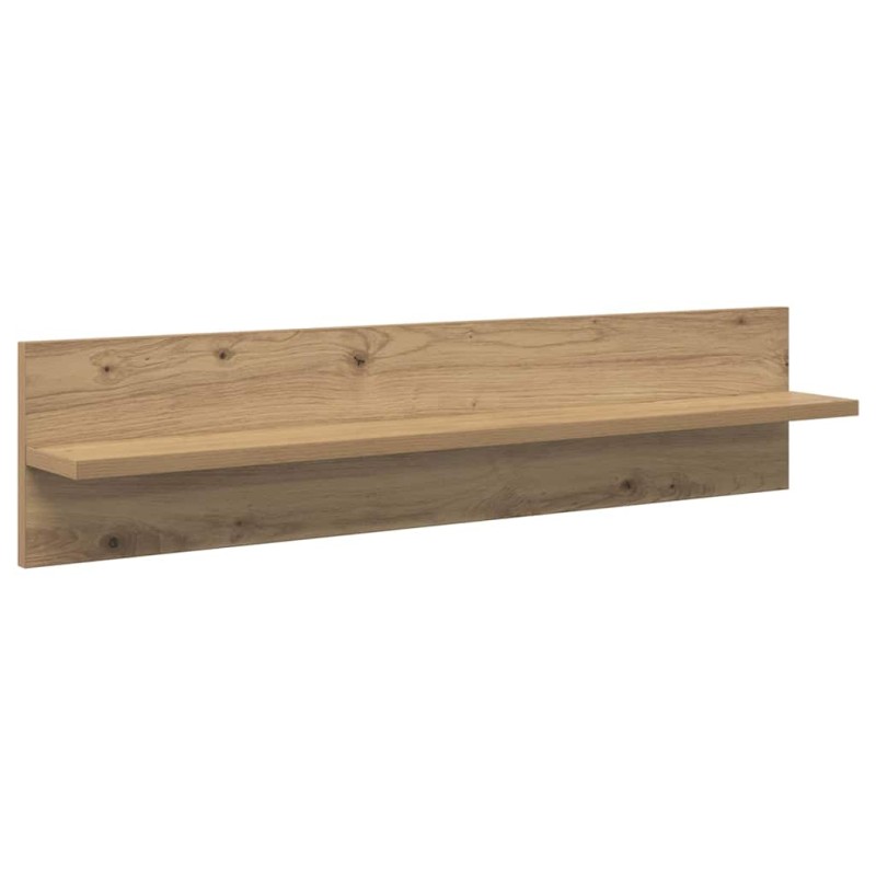 vidaXL Ράφια Τοίχου Επιτοίχιο 4 τμχ. Artisan Oak 80 x 11,5 x 18 εκ