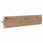 vidaXL Ράφια Τοίχου Επιτοίχιο 4 τμχ. Artisan Oak 80 x 11,5 x 18 εκ