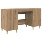 vidaXL Γραφείο Artisan Oak Επεξεργασμένο Ξύλο 140 x 50 x 75 εκ.