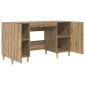 vidaXL Γραφείο Artisan Oak Επεξεργασμένο Ξύλο 140 x 50 x 75 εκ.